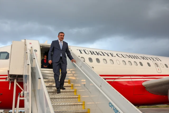 Cumhurbaşkanı Yardımcısı Cevdet Yılmaz İklim Zirvesi İçin Br...