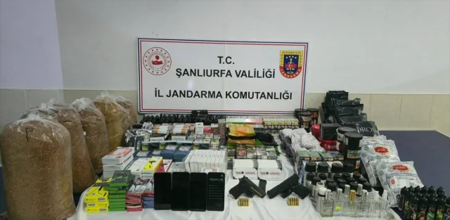 Şanlıurfa'da Gümrük Kaçakçılığı Operasyonu Şok Etkisi Yaratt...