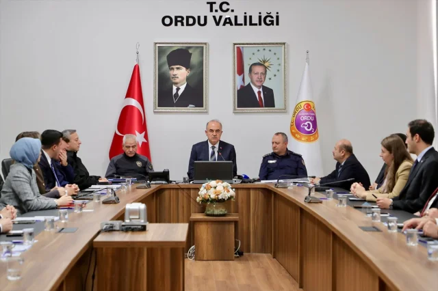 Ordu'da taş ocağı şantiyesinde korkutan göçük riski