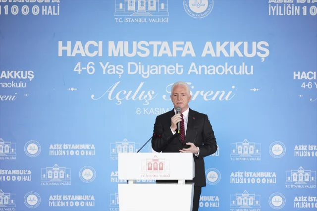 Bakırköy'de Yenilik: Hacı Mustafa Akkuş Diyanet Anaokulu Açıldı