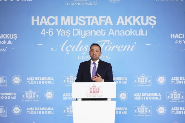 Bakırköy'de Yenilik: Hacı Mustafa Akkuş Diyanet Anaokulu Açıldı