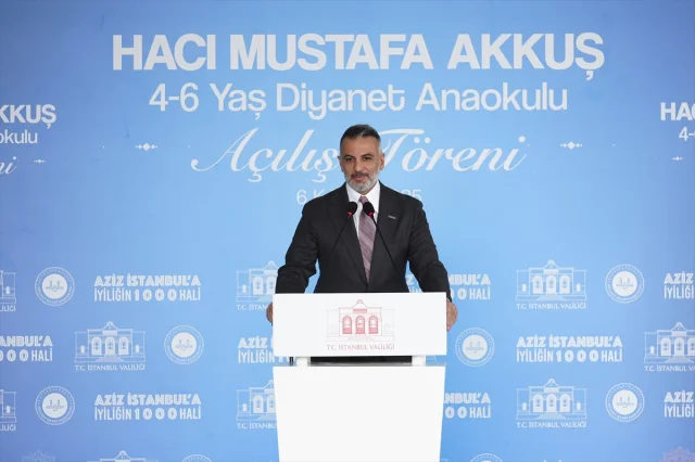 Bakırköy'de Yenilik: Hacı Mustafa Akkuş Diyanet Anaokulu Açıldı