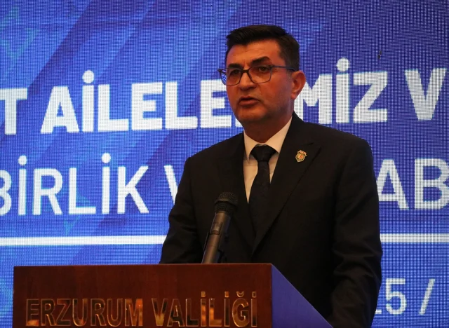 Erzurum'da Milli Birlik ve Beraberlik Rüzgarı: Şehit Aileleri ve Gazilerle Buluşma