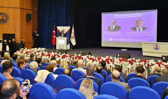 Samsun'da Tarihe Yolculuk: Milli Egemenliğin Doğuşu Paneli İlgi Çekti