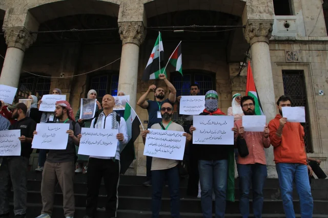 Şam'da Gazze ve Sudan İçin Düzenlenen Dayanışma Gösterisi Merak Uyandırdı