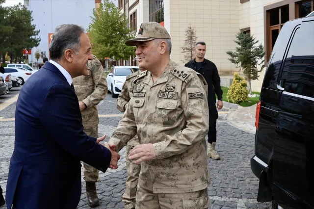 Jandarma Genel Komutanı Ali Çardakcı Bingöl'de Önemli Temaslar Gerçekleştirdi