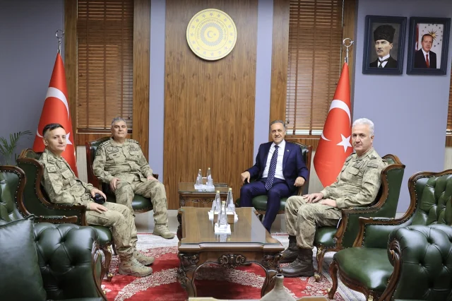 Jandarma Genel Komutanı Ali Çardakcı Bingöl'de Önemli Temaslar Gerçekleştirdi