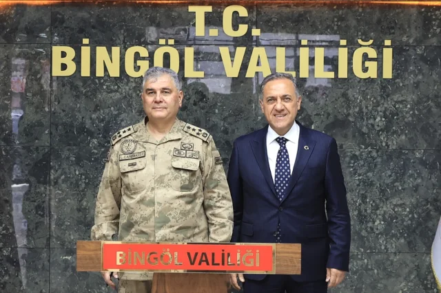 Jandarma Genel Komutanı Ali Çardakcı Bingöl'de Önemli Temaslar Gerçekleştirdi