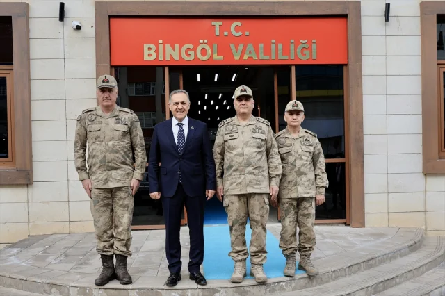 Jandarma Genel Komutanı Ali Çardakcı Bingöl'de Önemli Temaslar Gerçekleştirdi