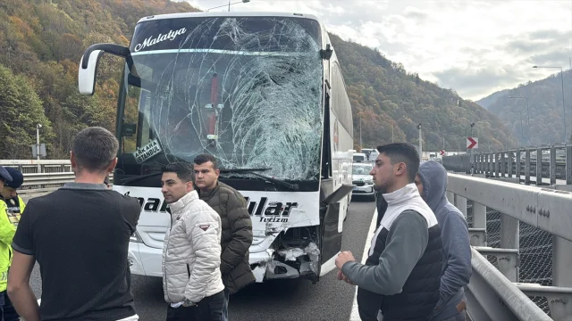 Bolu Dağı Tüneli'nde Zincirleme Kaza Kaosu