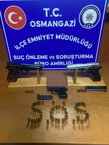 Bursa’da Yasa Dışı Silah Üretimine Çarpıcı Baskın