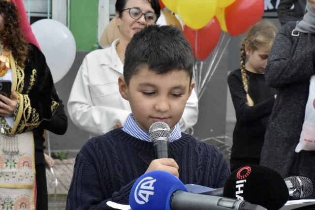 Ordu'da lösemiyi yenen minik Mirza için duygusal kutlama