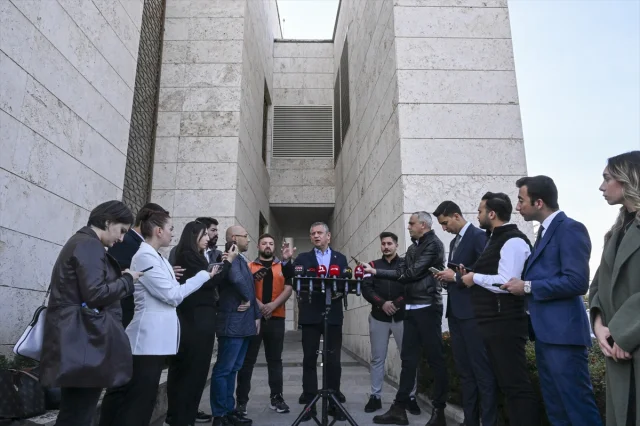 CHP Lideri Özgür Özel'den Etkili Açıklamalar