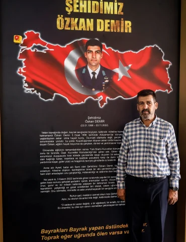 Mersin'de Şehit Özkan Demir'in Adı Okulda Yaşatılacak