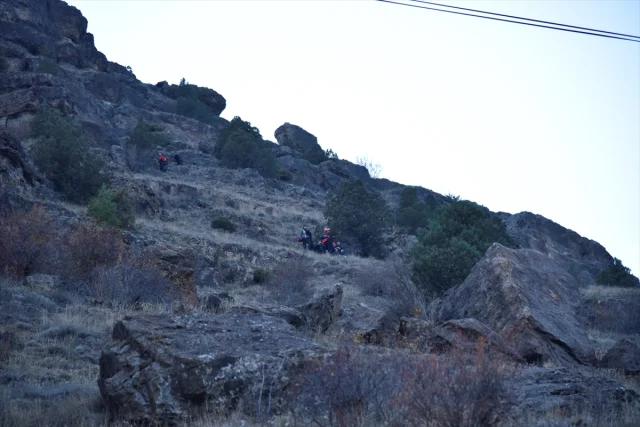 Gümüşhane'de doğa yürüyüşünde korkulu anlar