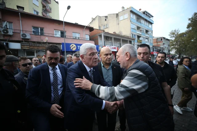 Balıkesir Sındırgı'da Deprem Mücadelesi: İYİ Parti Lideri Dervişoğlu'nun Kritik İncelemeleri