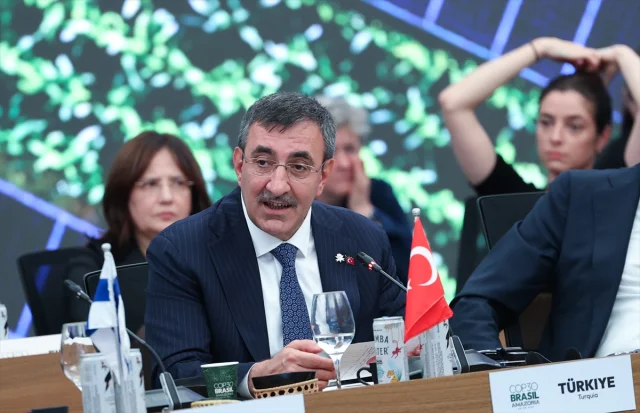 Cevdet Yılmaz COP30 Zirvesinde Enerji Dönüşümü Vizyonunu Anlattı