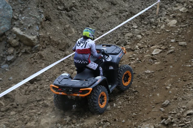 Türkiye Enduro ve ATV Şampiyonası Rize'yi Sallıyor