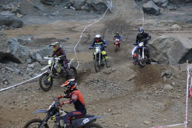Türkiye Enduro ve ATV Şampiyonası Rize'yi Sallıyor
