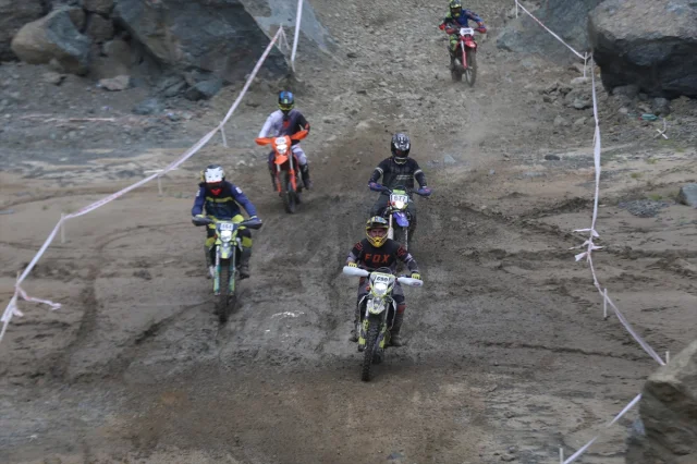 Türkiye Enduro ve ATV Şampiyonası Rize'yi Sallıyor