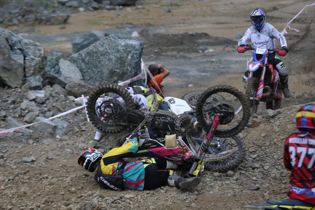 Türkiye Enduro ve ATV Şampiyonası Rize'yi Sallıyor