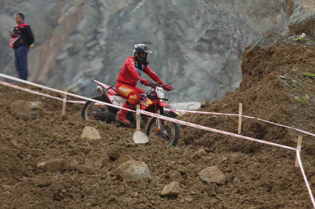 Türkiye Enduro ve ATV Şampiyonası Rize'yi Sallıyor