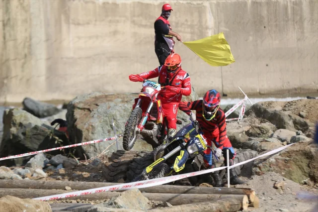 Türkiye Enduro ve ATV Şampiyonası Rize'yi Sallıyor