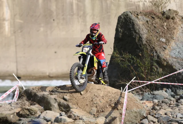 Türkiye Enduro ve ATV Şampiyonası Rize'yi Sallıyor