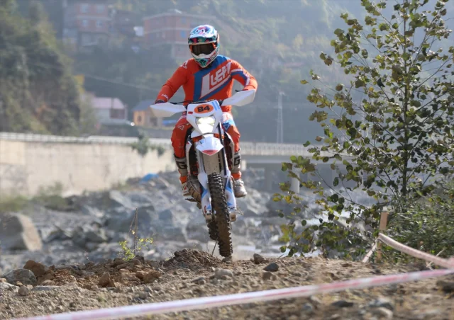 Türkiye Enduro ve ATV Şampiyonası Rize'yi Sallıyor