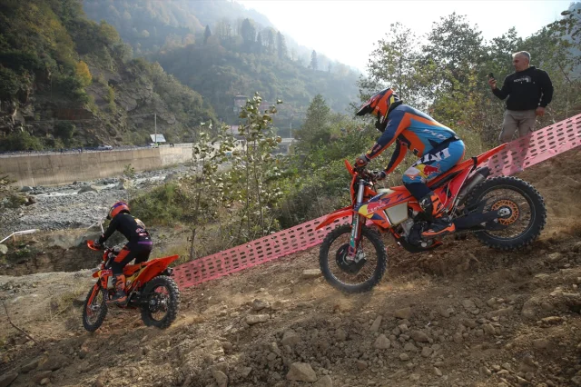 Türkiye Enduro ve ATV Şampiyonası Rize'yi Sallıyor