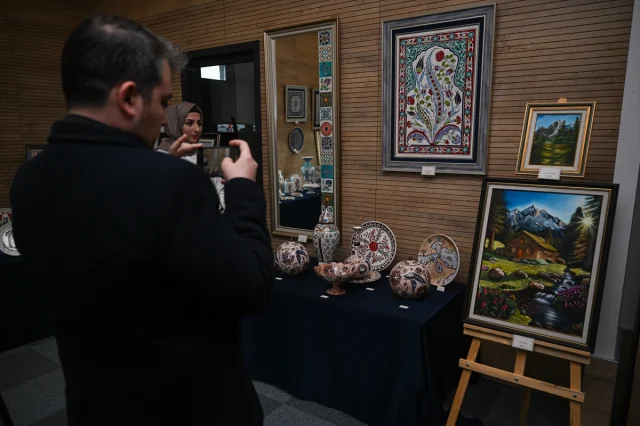Ankara'da Geleneksel Sanatlarla Dolu Bir Sergi Başladı