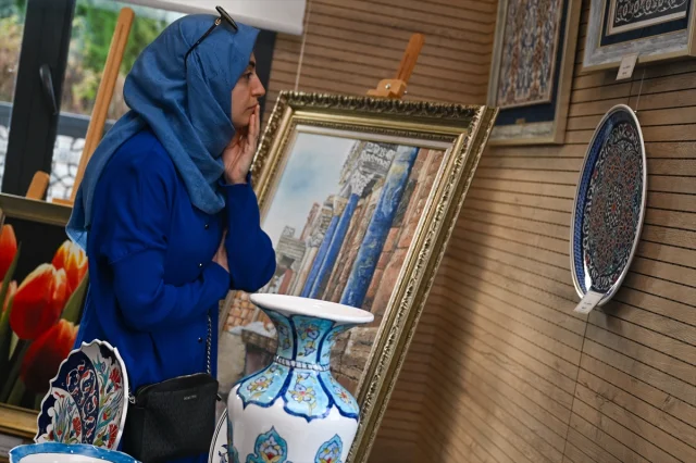 Ankara'da Geleneksel Sanatlarla Dolu Bir Sergi Başladı