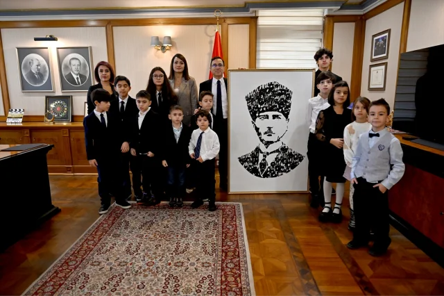 Rusya'da Türk Çocuklarından Atatürk'e İlginç ve Duygusal Anma