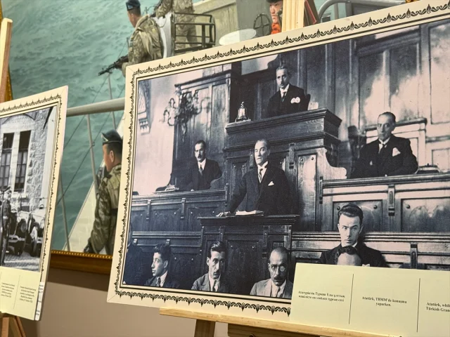Kazakistan'da Atatürk'ün Anısına Duygu Dolu Anma ve Fotoğraf Sergisi