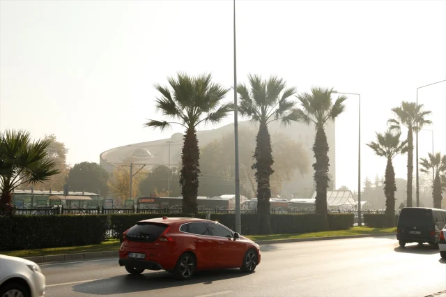 Samsun'u Sis Kuşattı: Trafikte Dikkatli Olun