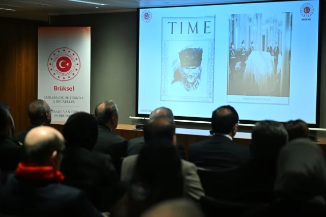 Atatürk'ün 87. Yıl Dönümünde Avrupa'da Anma Törenleri
