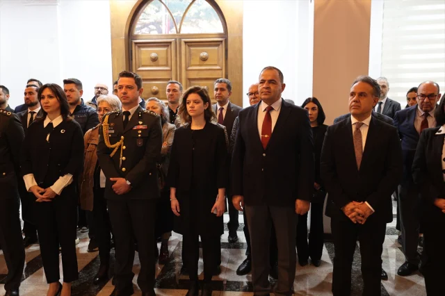Mustafa Kemal Atatürk'ü Anma Töreni Gürcistan'da Unutulmadı