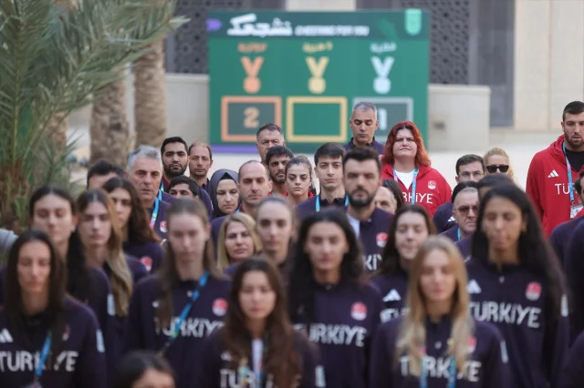 6. İslami Dayanışma Oyunları'nda Atatürk'e Duygu Dolu Anma Töreni