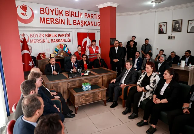 Mustafa Destici'den Mersin'de Birlik Mesajları
