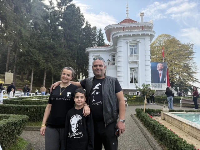 Trabzon'daki Atatürk Köşkü'nde Anlamlı Gün: Ziyaretçi Akını