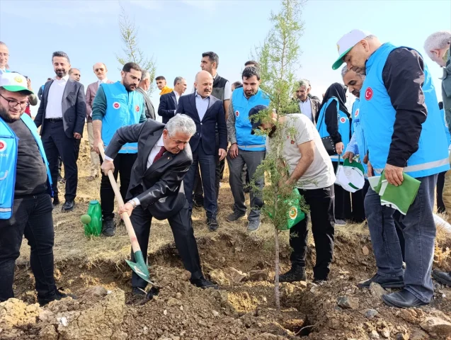 Gaziantep ve Çevresinde Milli Ağaçlandırma Günü Coşkusu