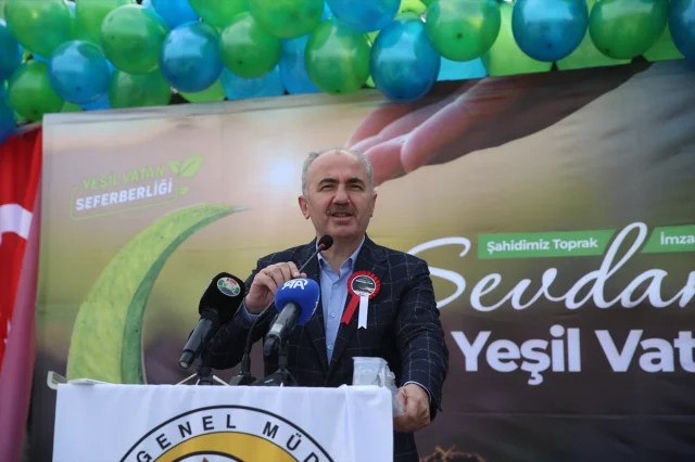 Karadeniz'de Milli Ağaçlandırma Seferberliği Başladı
