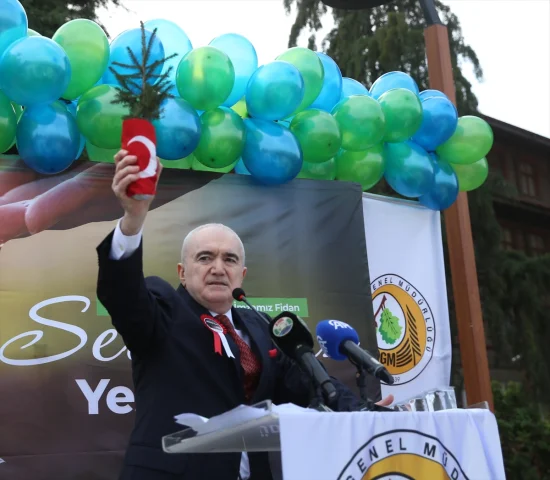 Karadeniz'de Milli Ağaçlandırma Seferberliği Başladı