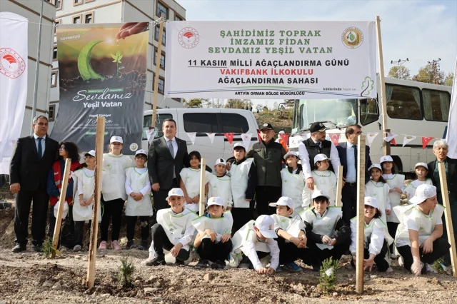 Karadeniz'de Milli Ağaçlandırma Seferberliği Başladı