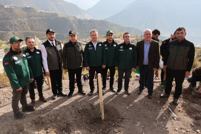 Karadeniz'de Milli Ağaçlandırma Seferberliği Başladı