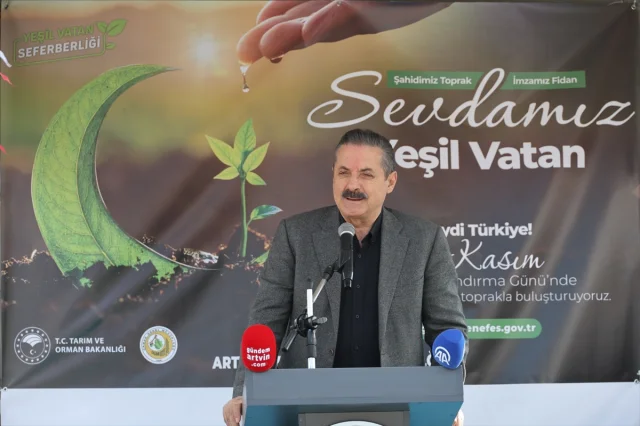 Karadeniz'de Milli Ağaçlandırma Seferberliği Başladı