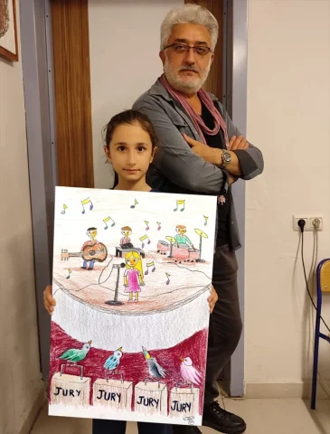 Sinoplu Küçük Sanatçı Dünya Çapında Birinci Oldu