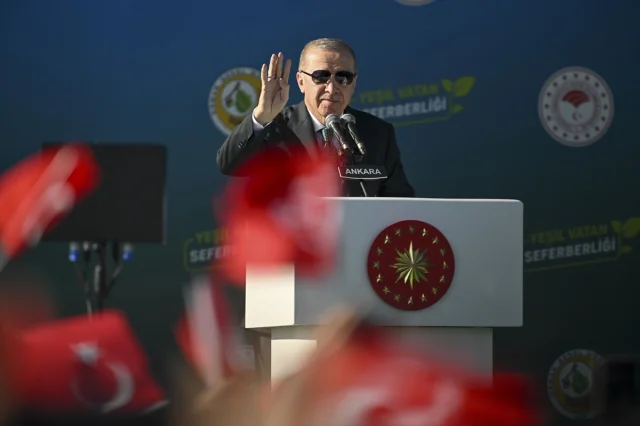 Erdoğan'dan Ağaçlandırma Seferberliği konuşması: Yeşil vatan için büyük hedef