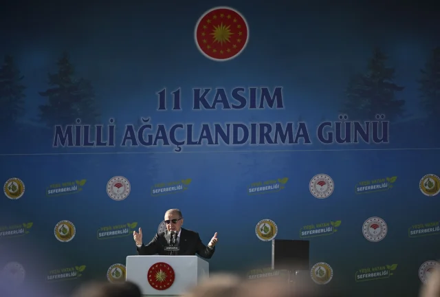 Erdoğan'dan Ağaçlandırma Seferberliği konuşması: Yeşil vatan için büyük hedef