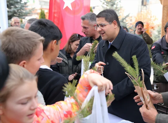 Milli Ağaçlandırma Seferberliğiyle Erzurum'da Doğaya 55 Bin Fidan